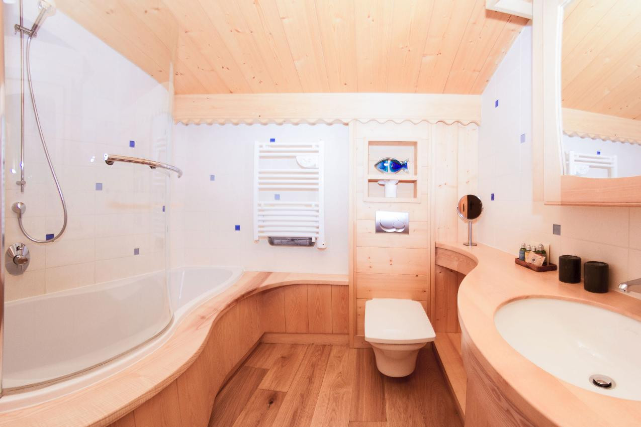 Chamonix Location Chalet Luxe Defernite Salle De Bain 