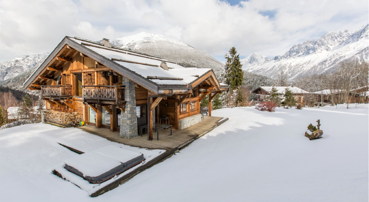 Chamonix Location Chalet Luxe Palandra Extérieur