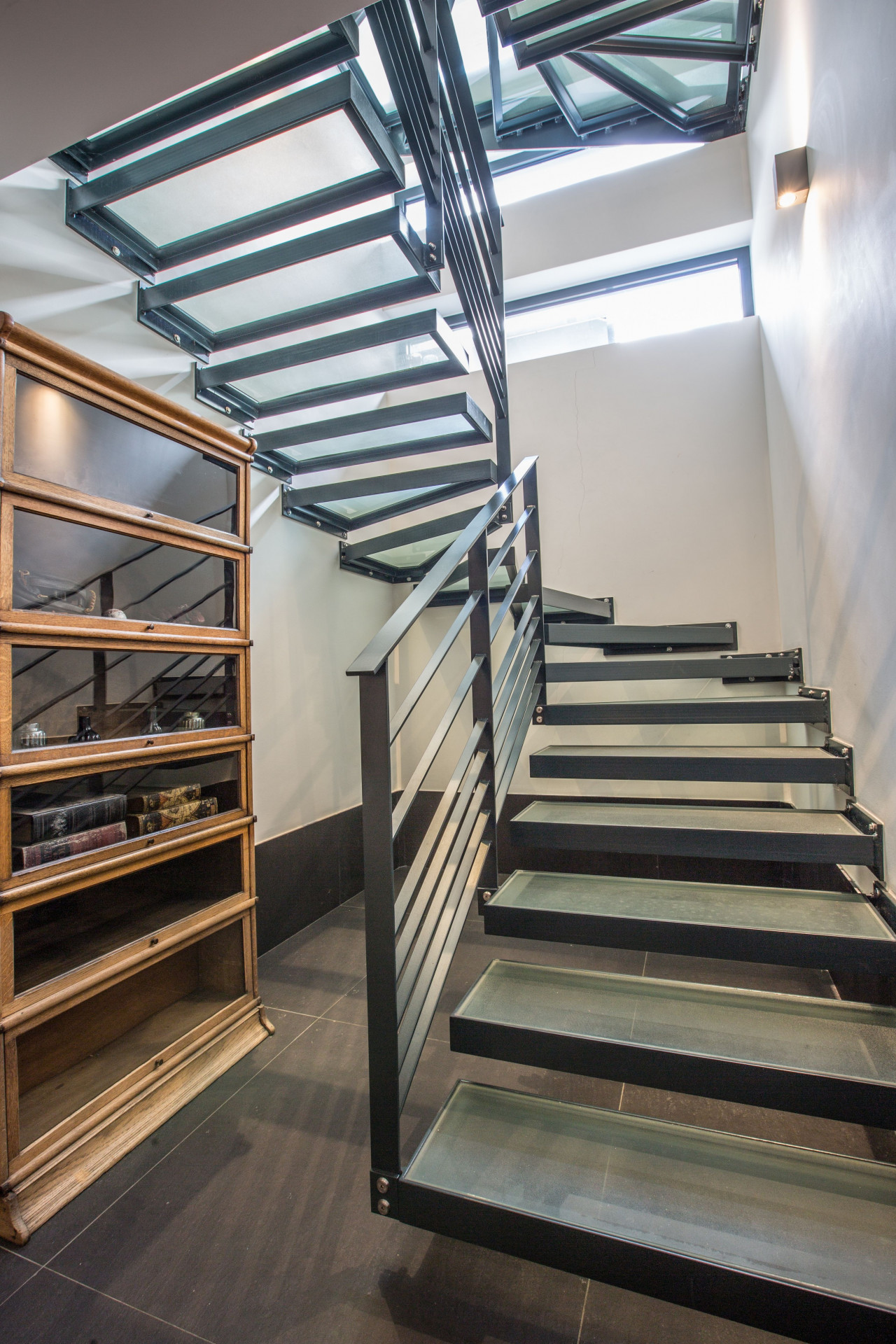 Chamonix Location Chalet Luxe Pitch Agate Escalier 