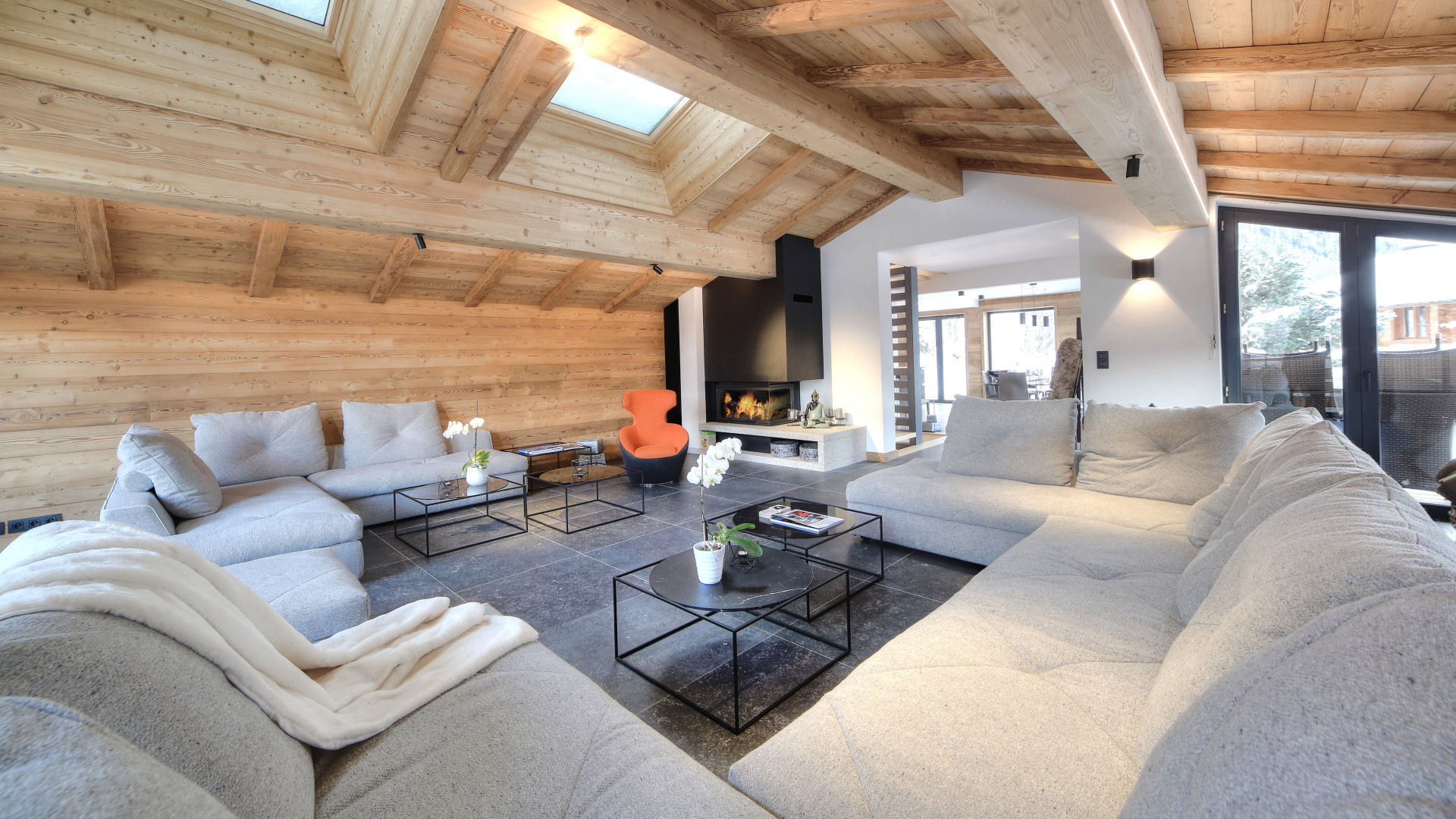 Chamonix Location Chalet Luxe Ptilotus Salon 