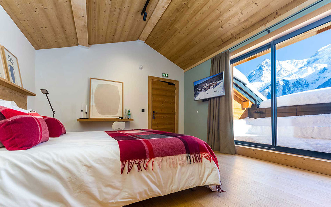 Chamonix Location Chalet Luxe Saphira Chambre 3