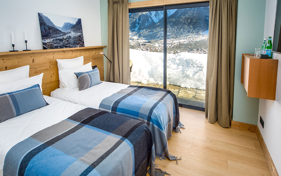 Chamonix Location Chalet Luxe Saphira Chambre 4