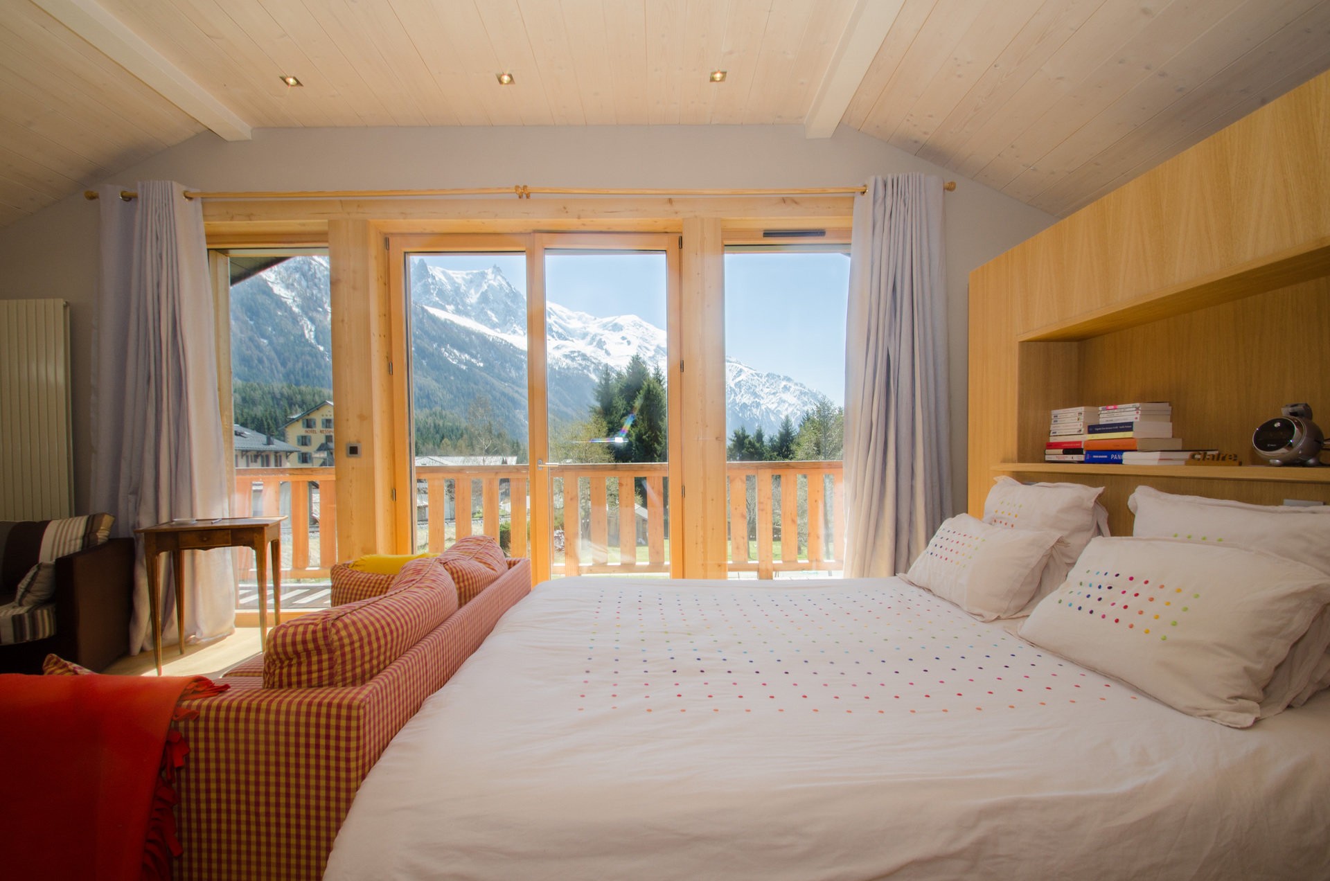 Chamonix Luxury Rental Chalet Silène Bedroom