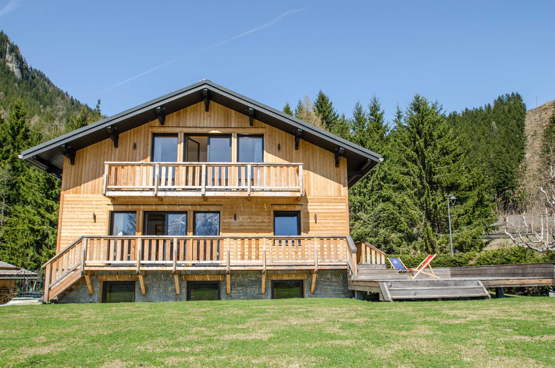 Chamonix Location Chalet Luxe Silène Jardin 2