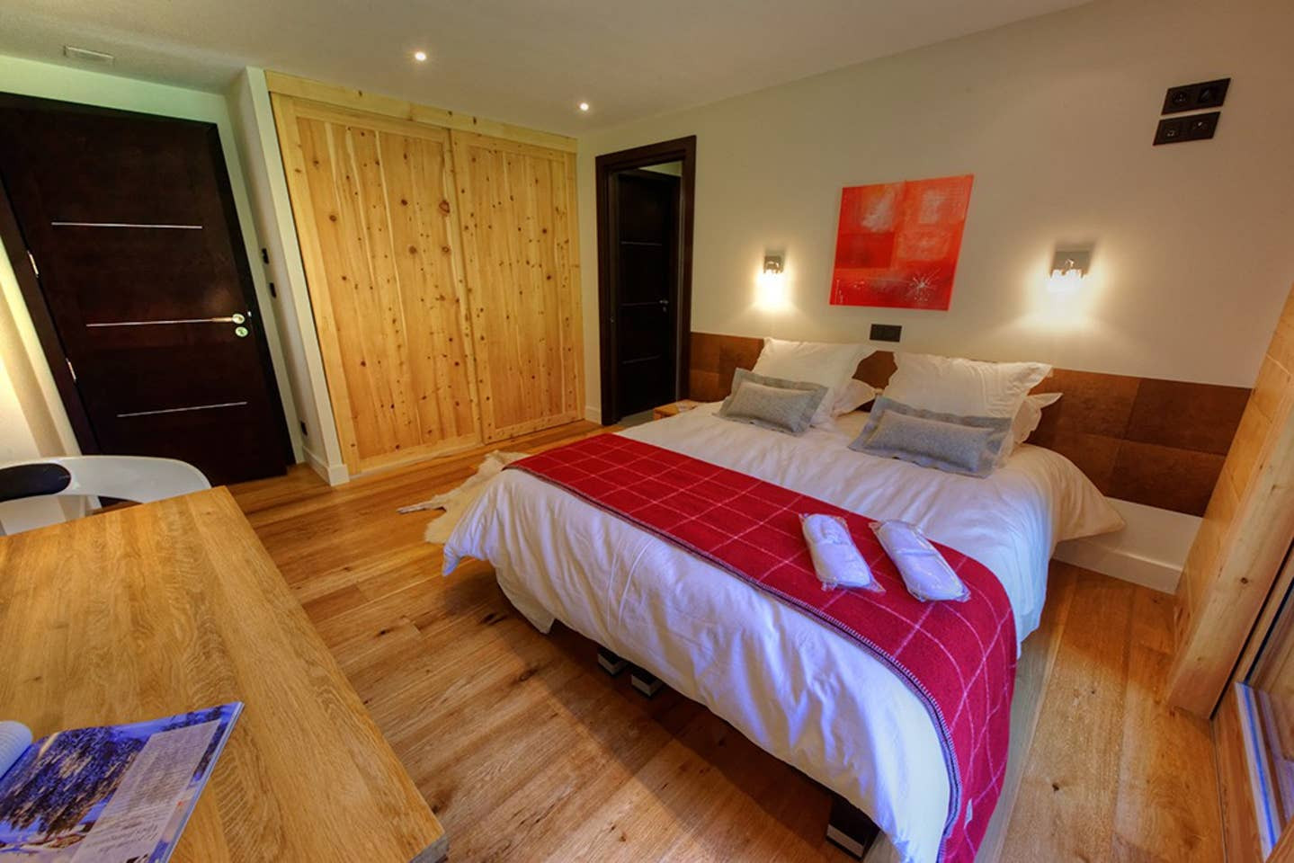 Chamonix Mont Blanc Location Chalet Luxe Chamana Chambre 