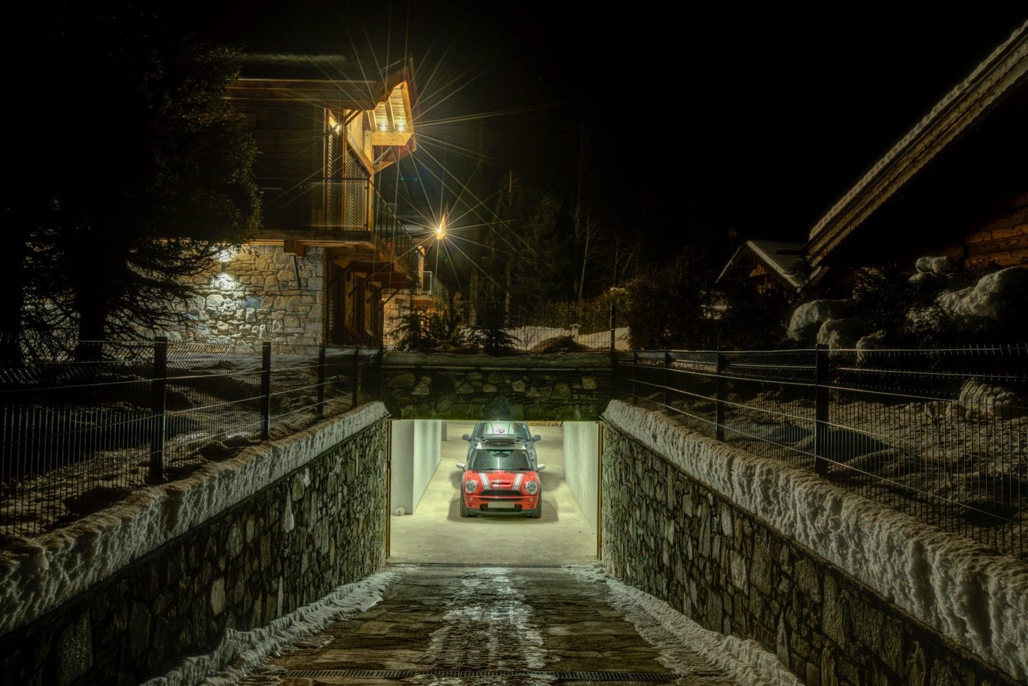 Chamonix Mont Blanc Rental Chalet Luxury Paradamote Garage