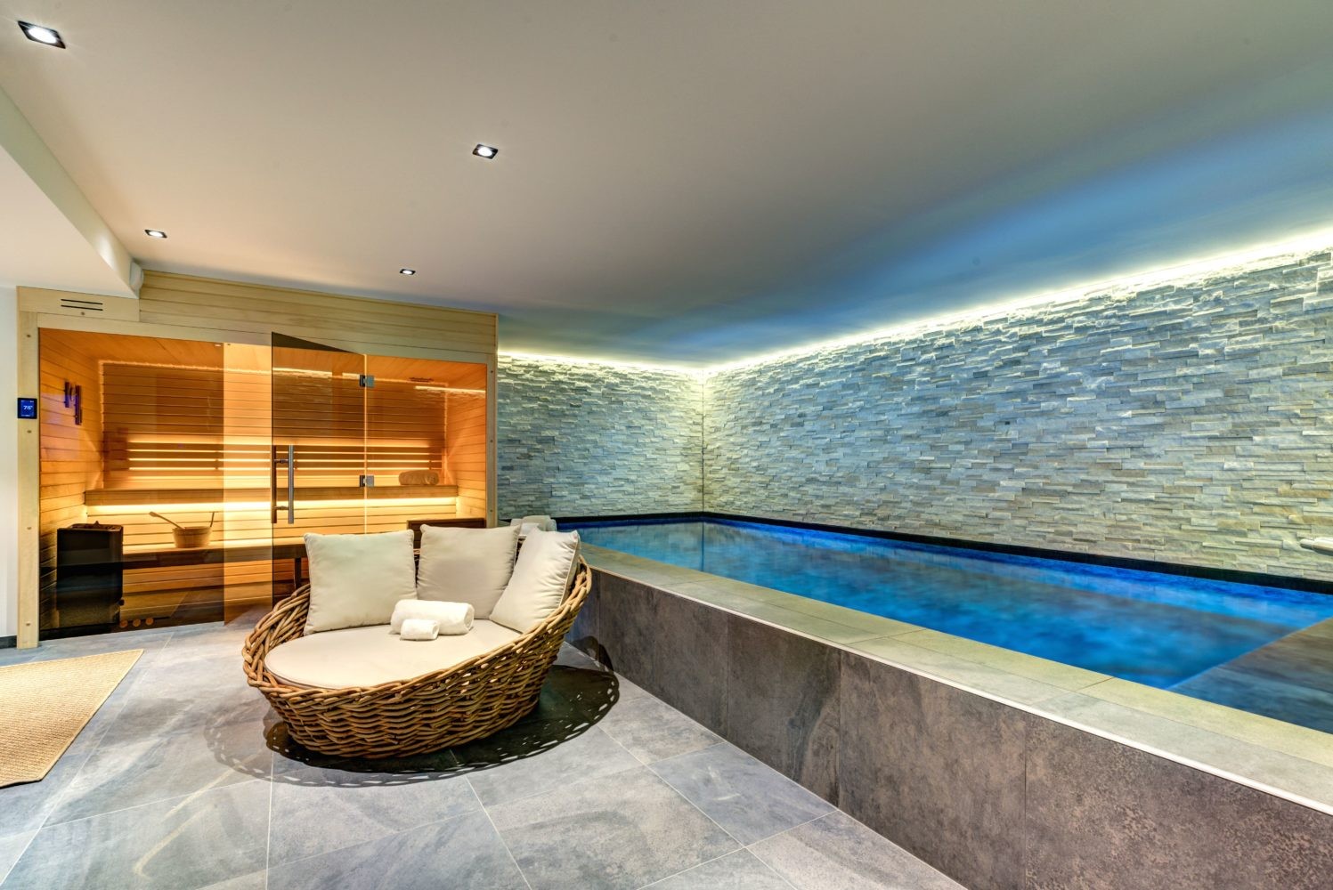 Chamonix Mont Blanc Location Chalet Luxe Paradamote Piscine