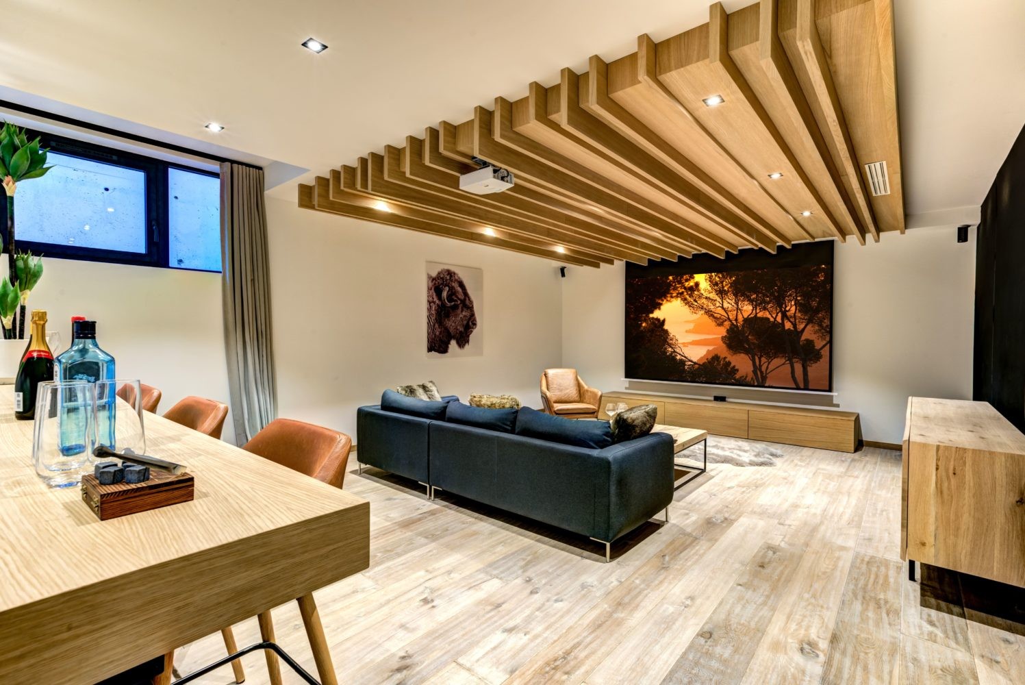 Chamonix Mont Blanc Rental Chalet Luxury Paradamote Living Room