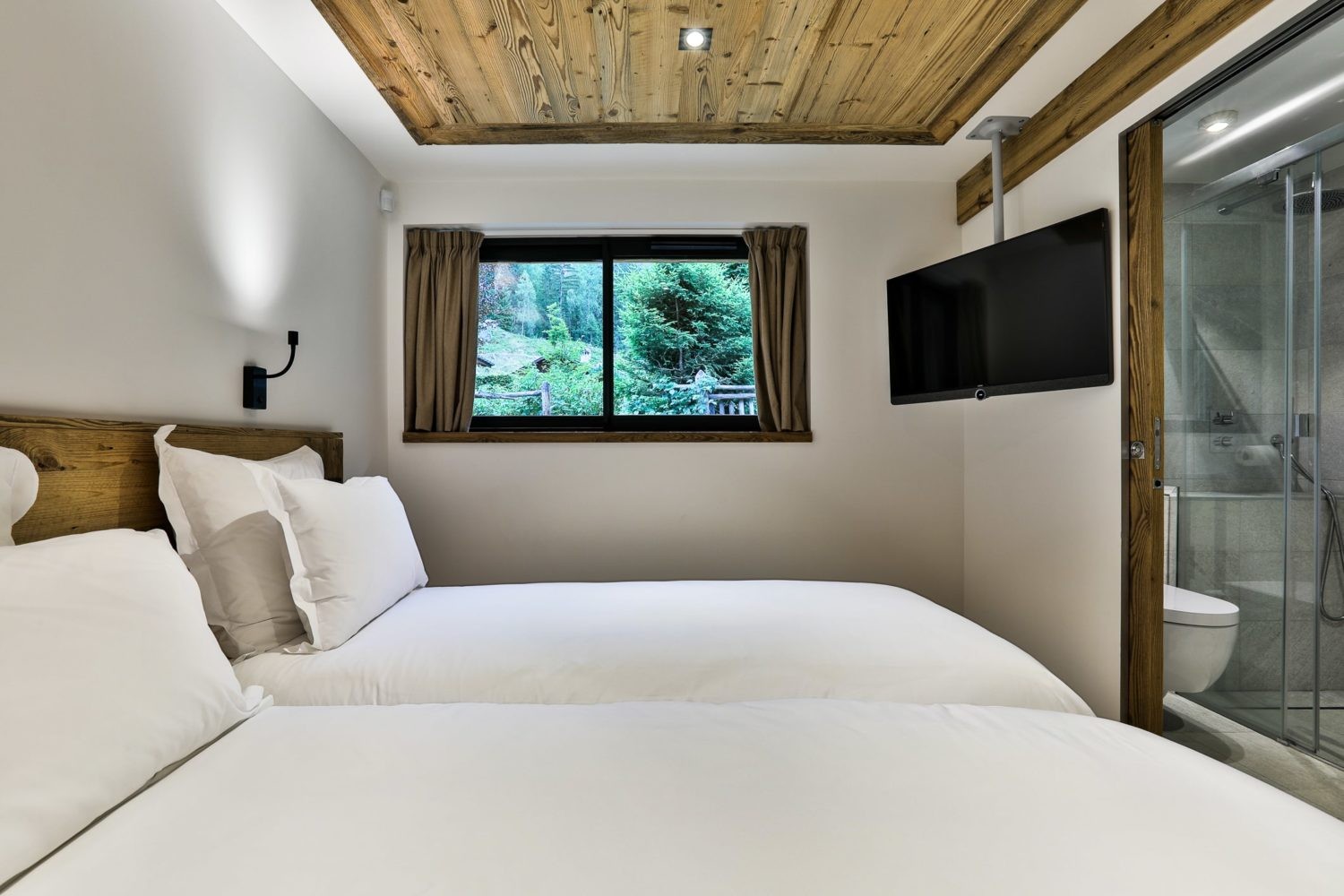 Chamonix Mont Blanc Location Chalet Luxe Paradamyte Chambre 3