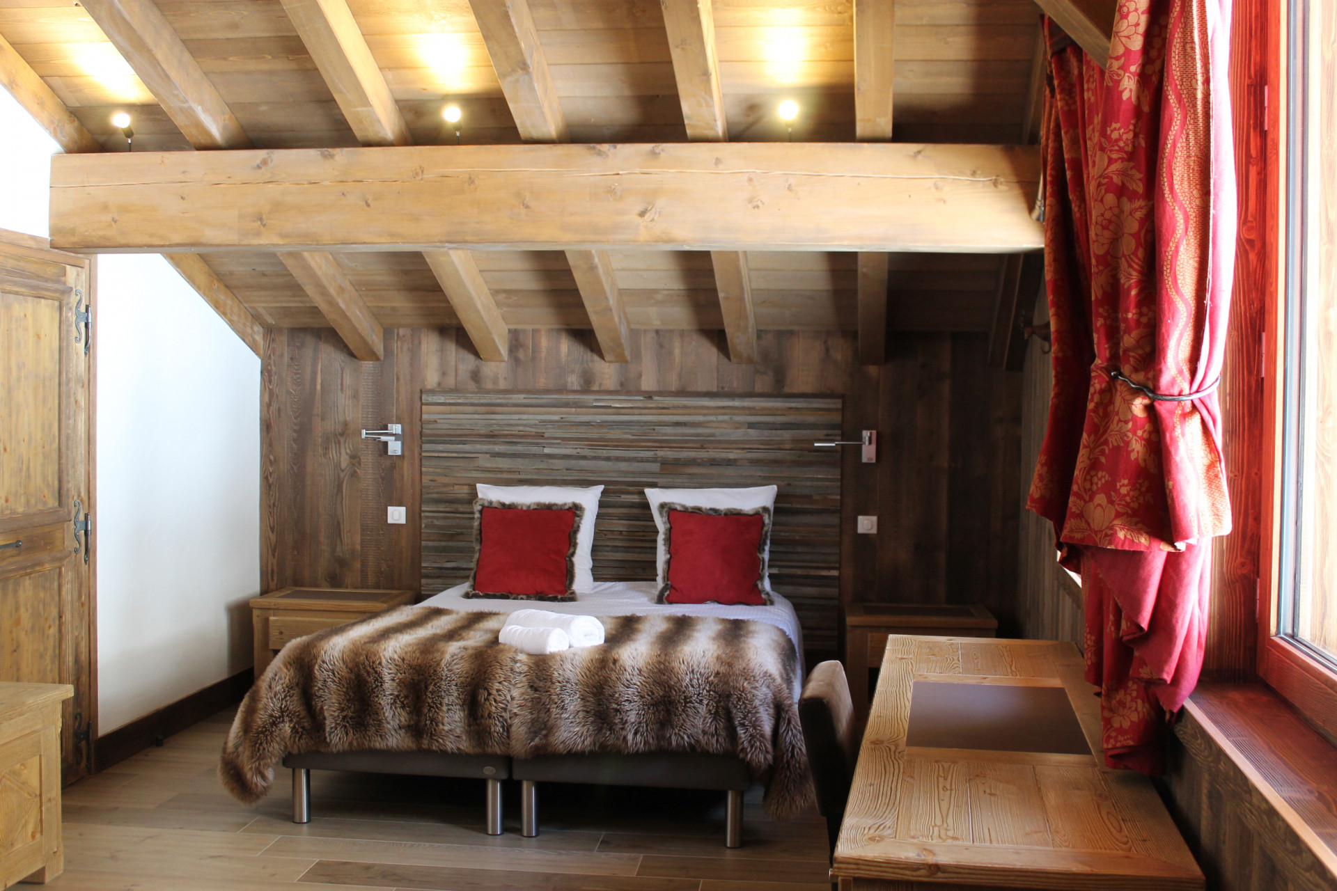 Champagny En Valoise Location Chalet Luxe Reseda Chambre