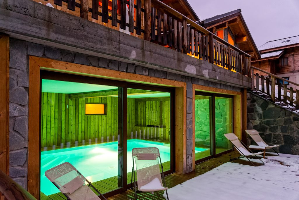 Chatel Location Chalet Luxe Calaverite Piscine 