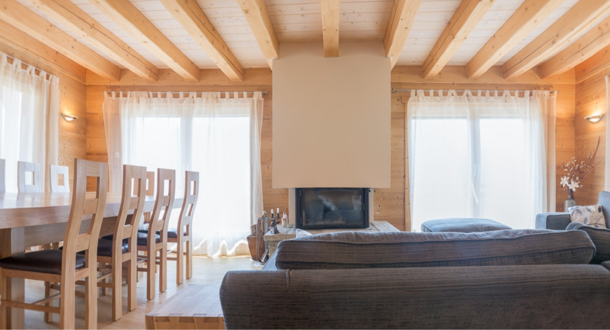 Chatel Luxury Rental Chalet Chalcocyanite Living Area 3