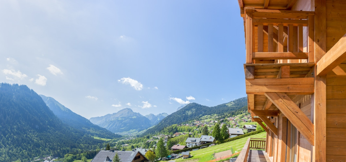 Chatel Location Chalet Luxe Chalcocyanite Vue