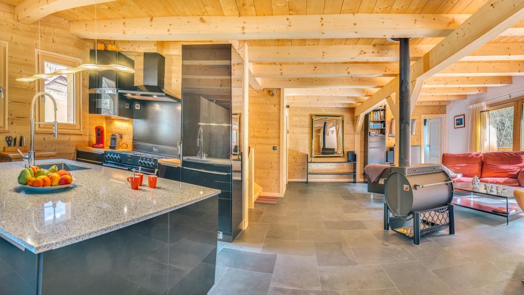 Chatel Luxury Rental Chalet Chalcora Living Area 2