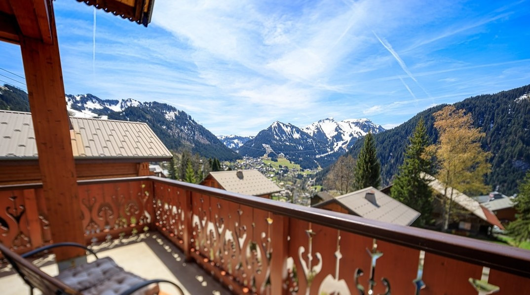 Chatel Location Chalet Luxe Chalcore Balcon 2