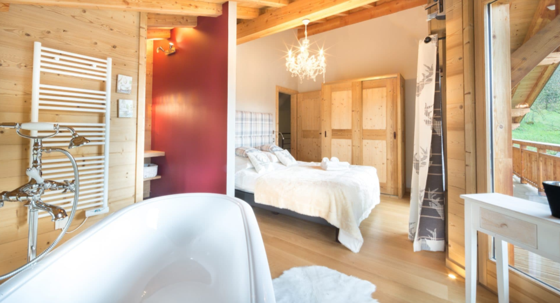 Chatel Luxury Rental Chalet Chambero Bedroom
