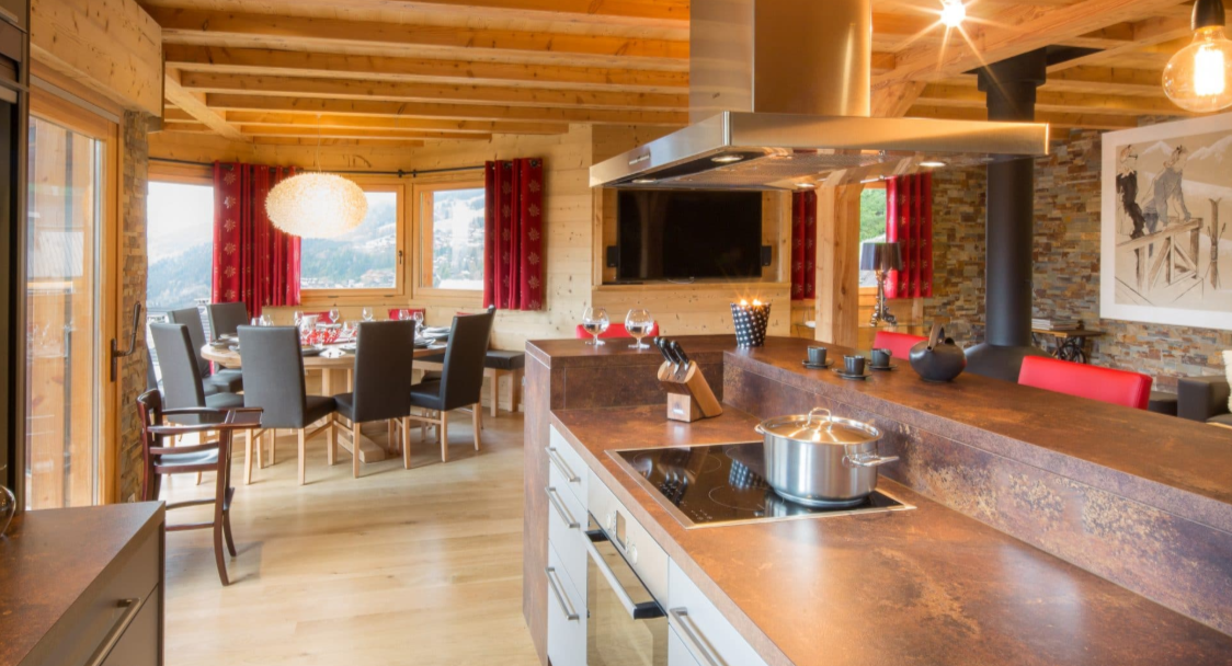 Chatel Location Chalet Luxe Chambero Cuisine