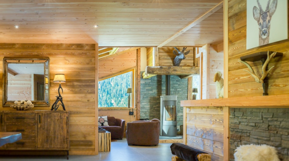 Chatel Luxury Rental Chalet Chapa Living Area 2