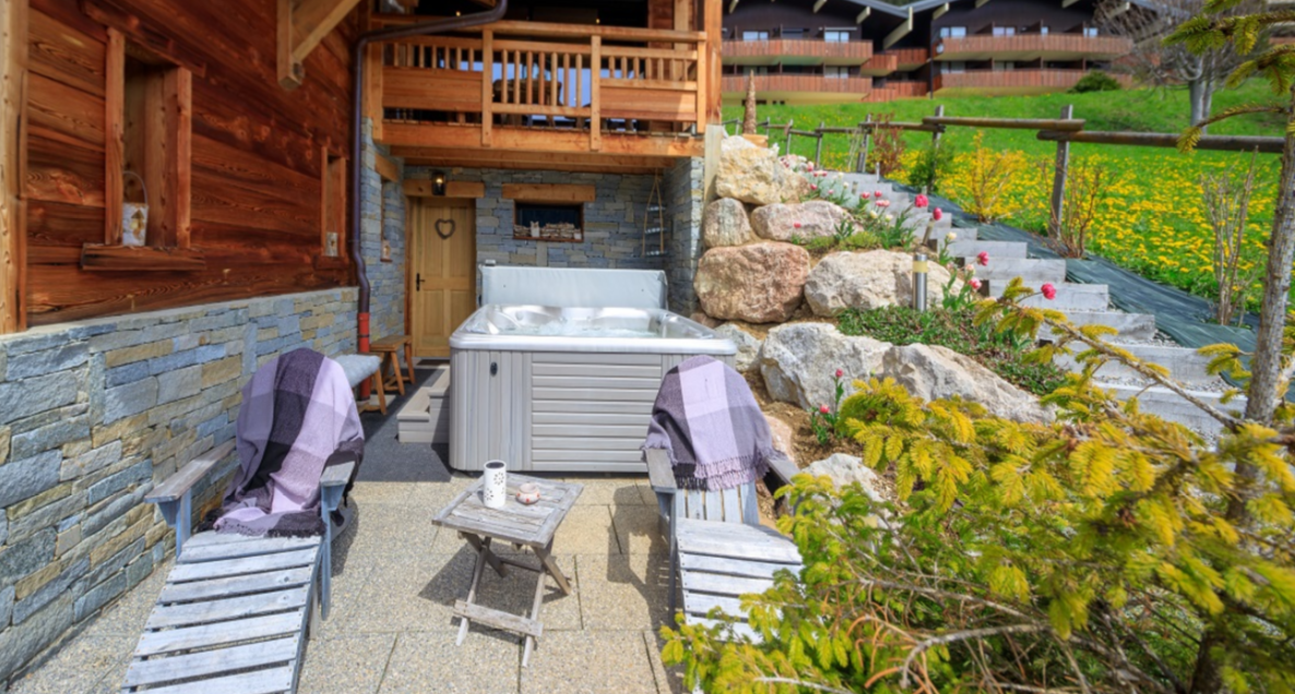 Chatel Location Chalet Luxe Chapa Terrasse 2
