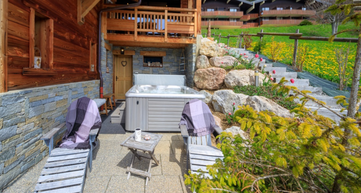 Chatel Luxury Rental Chalet Chapa Terrace 2