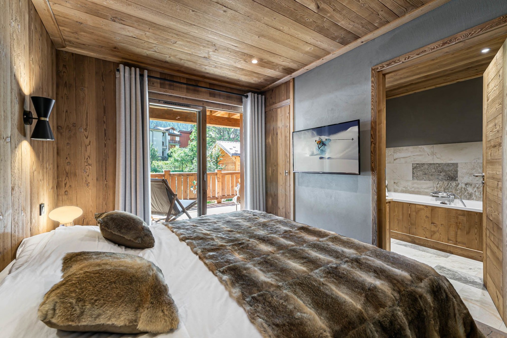 Courchevel 1300 Luxury Rental Appartment Tilute Bedroom 3