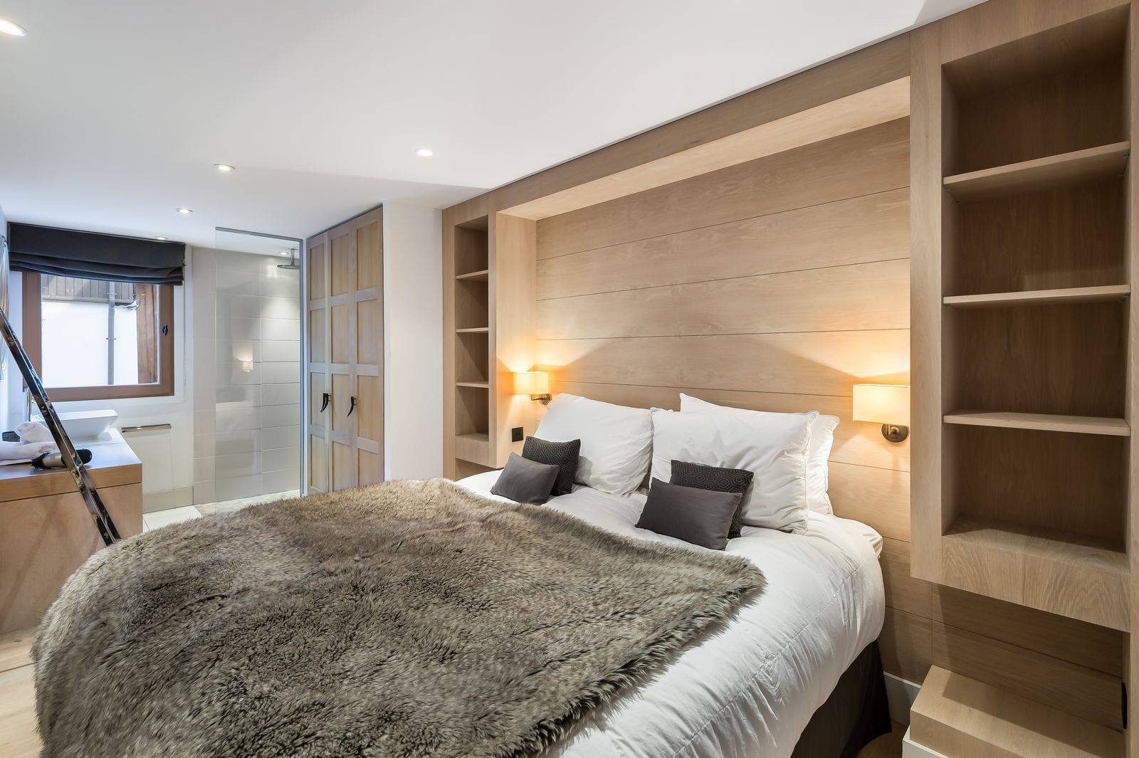 Location Chalet Courchevel Le Praz 1300 Luxe Nibate Chambre