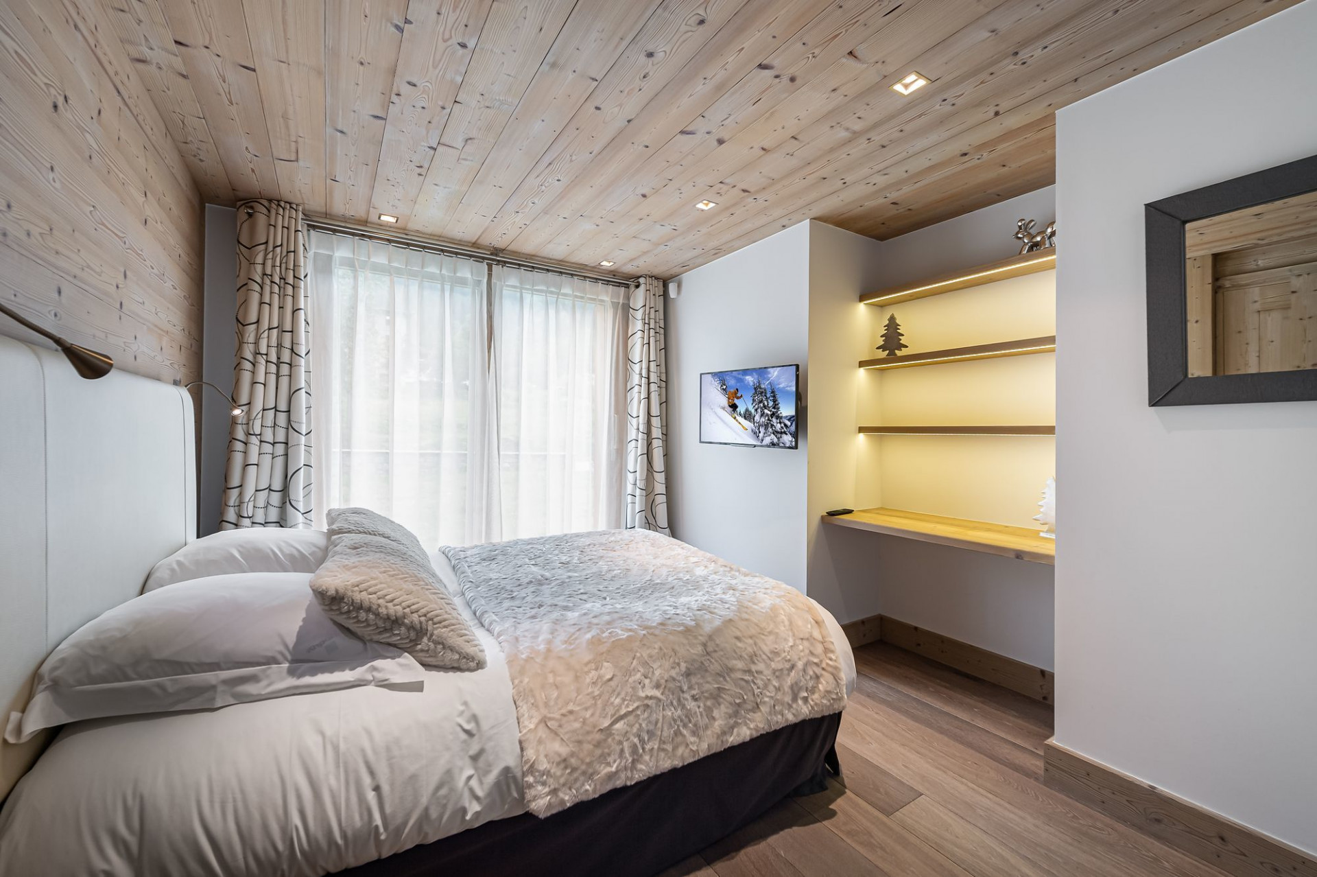 Courchevel 1300 Location Chalet Luxe Nitra Chambre 3 