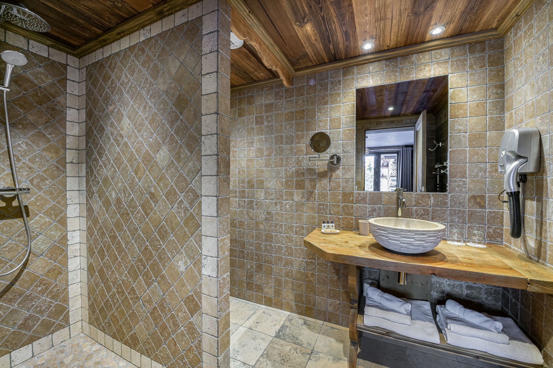 Courchevel 1300 Location Chalet Luxe Noubate Salle De Bain 5