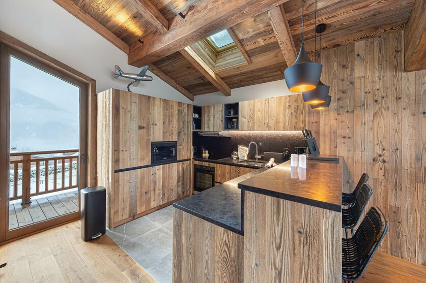 Courchevel 1300 Location Chalet Luxe Talate Cuisine 