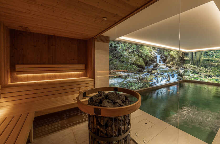 Courchevel 1300 Location Chalet Luxe Talute Sauna 