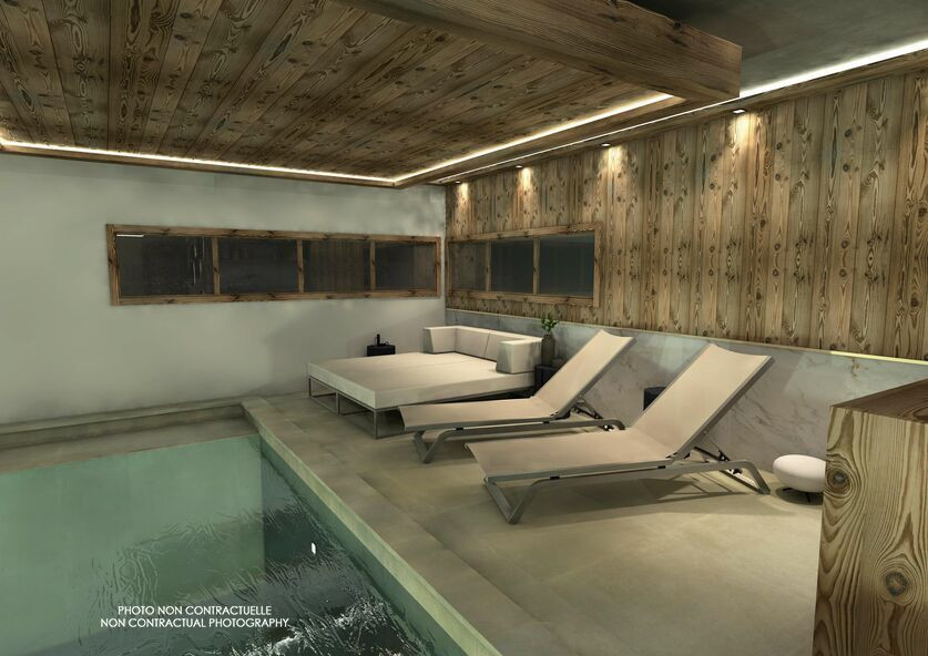 Courchevel 1300 Location Chalet Luxe Tilettes Piscine