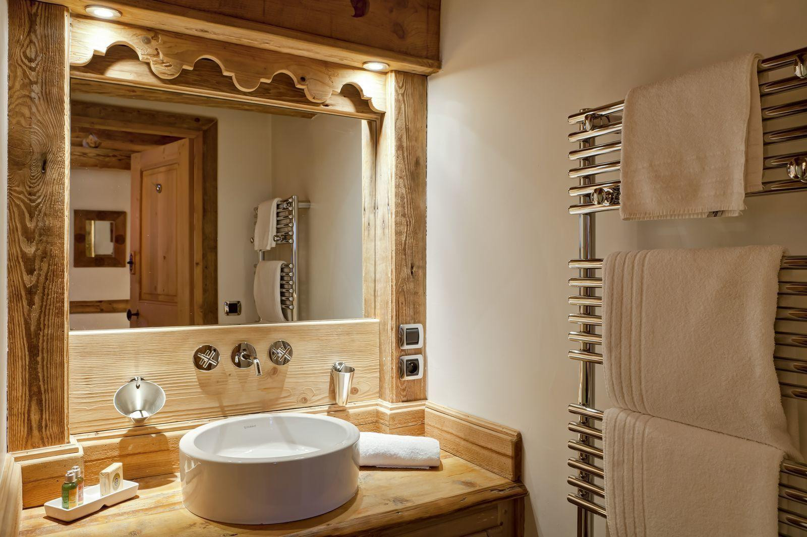 Courchevel 1300 Location Chalet Luxe Tiupraz Salle De Bain 1