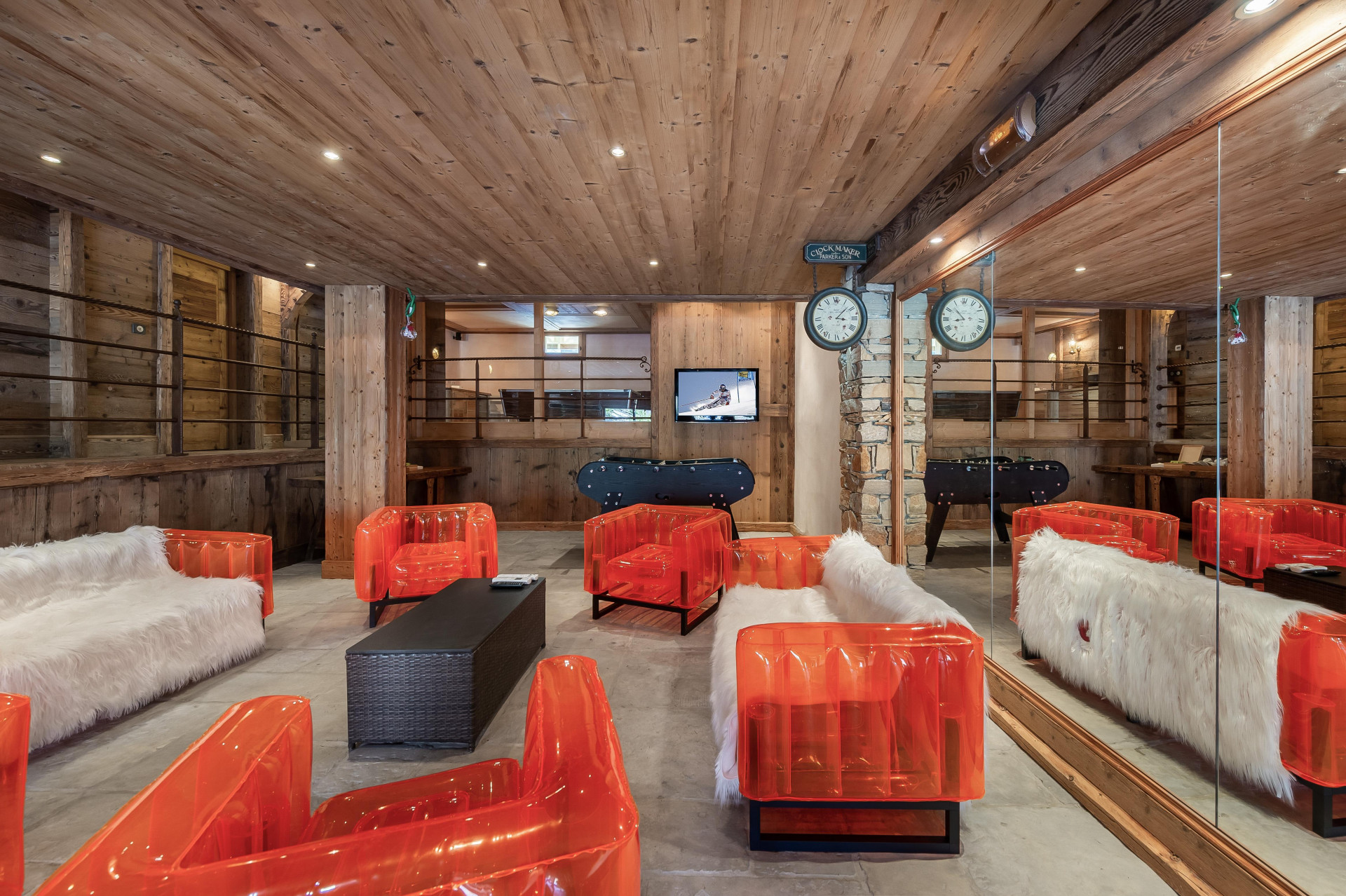 Courchevel 1300 Location Chalet Luxe Tivute Salon 1