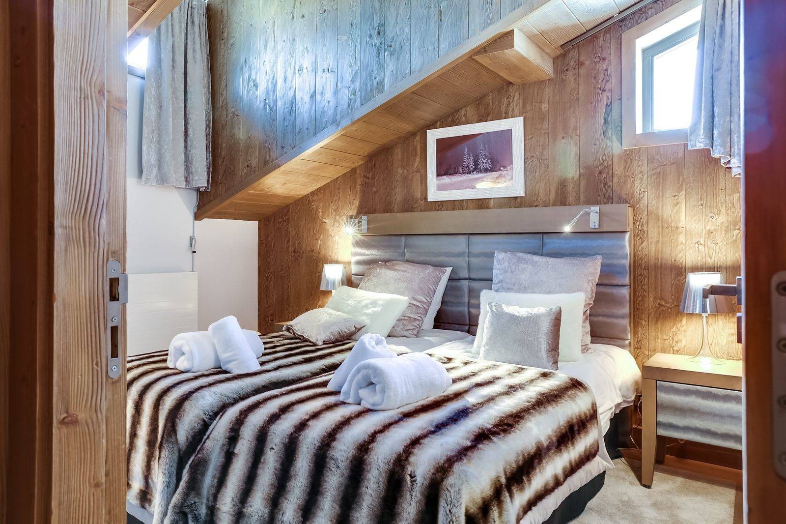 Courchevel 1550 Luxury Rental Appartment Telemite Bedroom 2