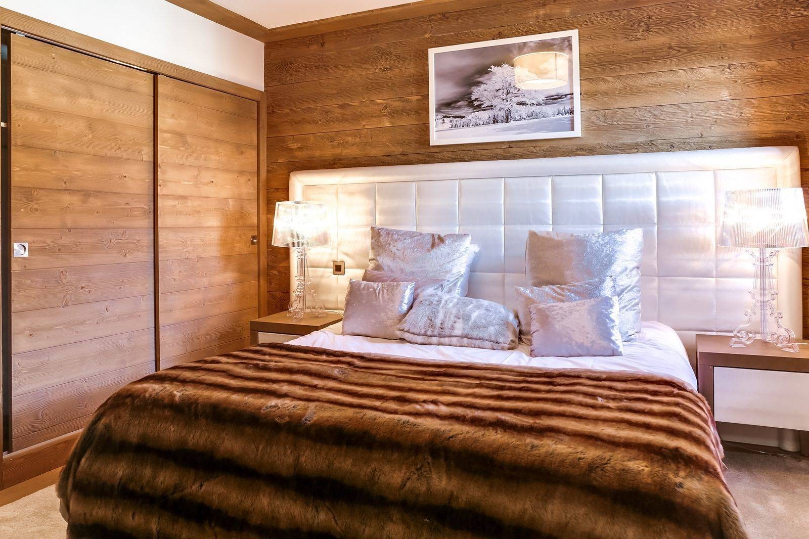 Courchevel 1550 Luxury Rental Appartment Telemite Bedroom 3