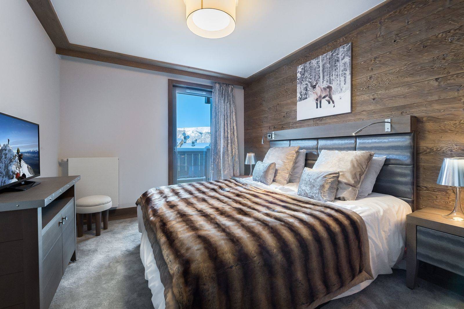 Courchevel 1550 Luxury Rental Appartment Telokia Bedroom 3