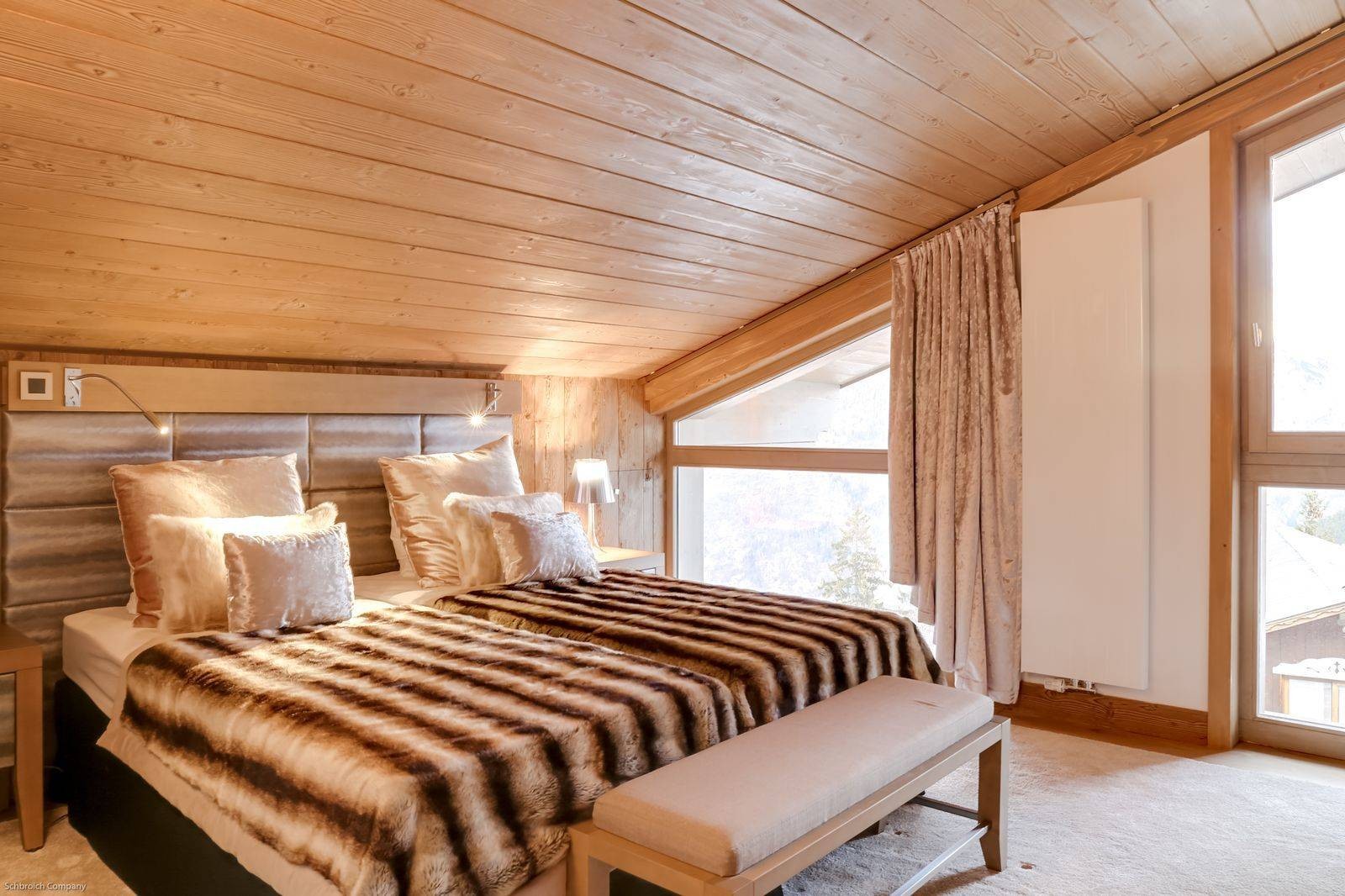 Courchevel 1550 Luxury Rental Appartment Telomite Bedroom