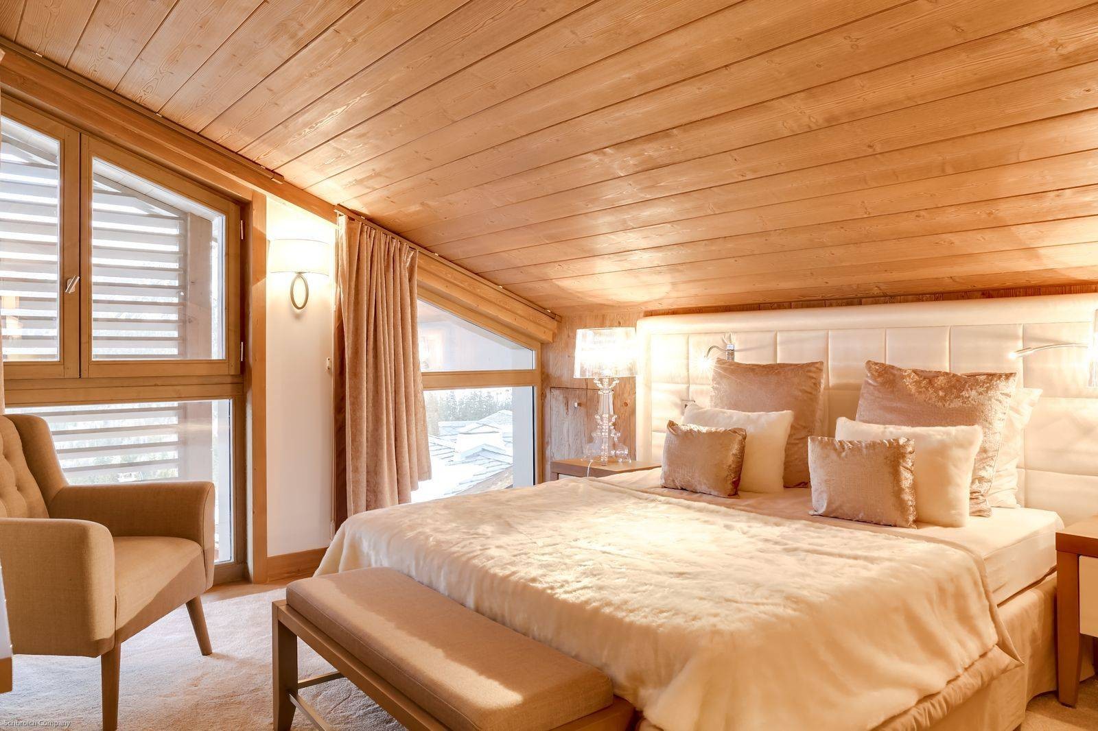 Courchevel 1550 Luxury Rental Appartment Telomite Bedroom 3