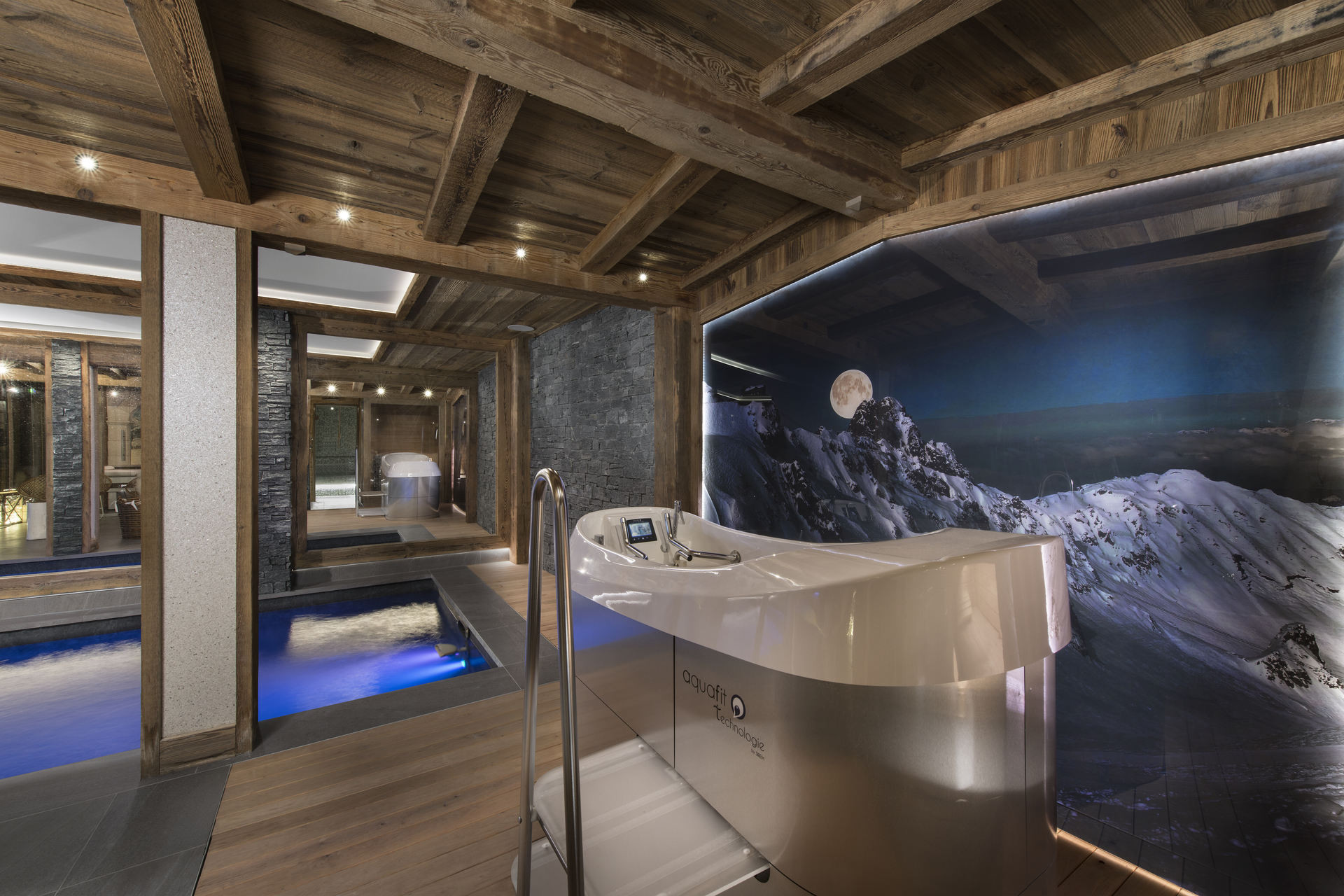 Courchevel 1550 Location Chalet Luxe Autunite Spa 