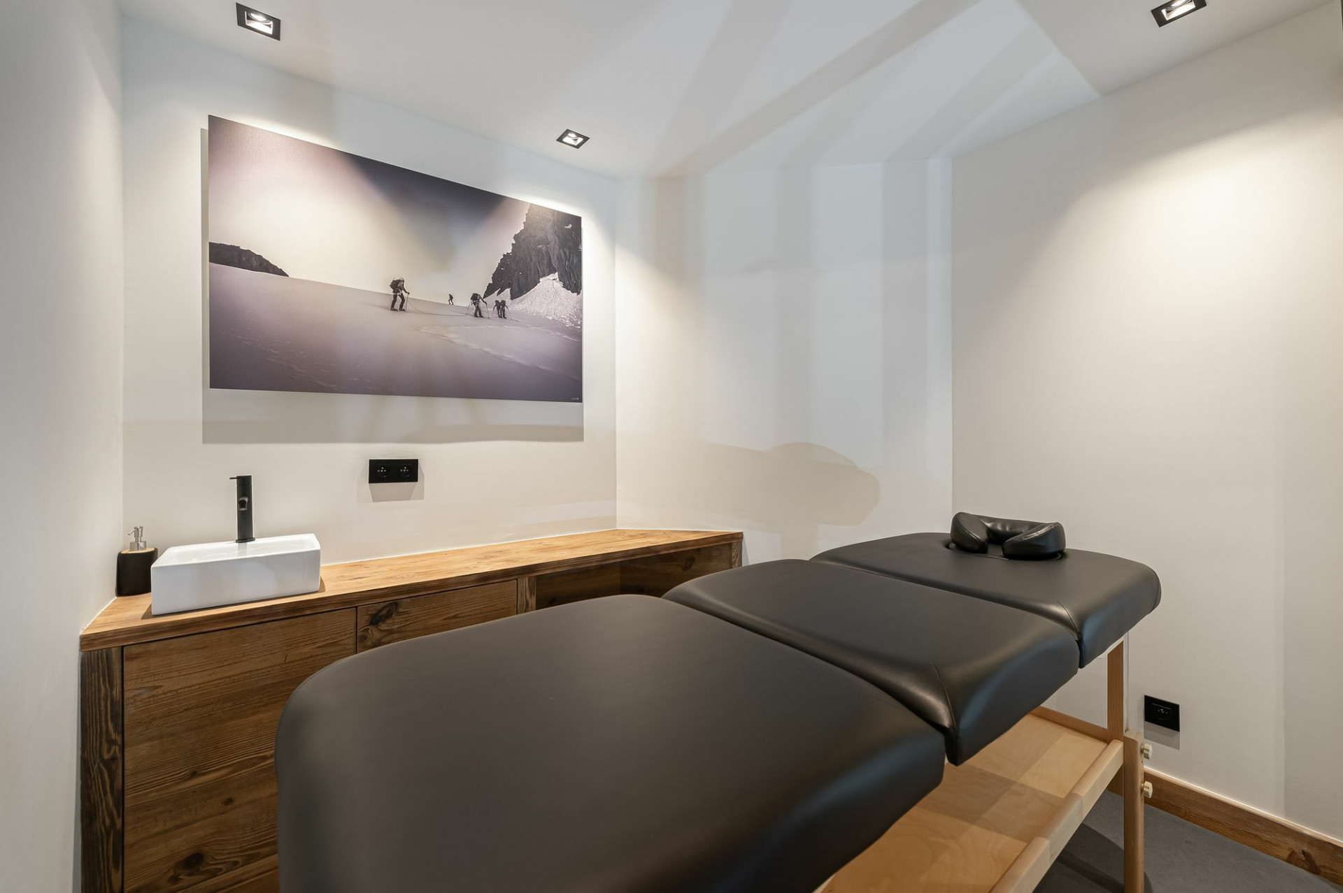 Courchevel 1550 Location Chalet Luxe Coupiet Massage