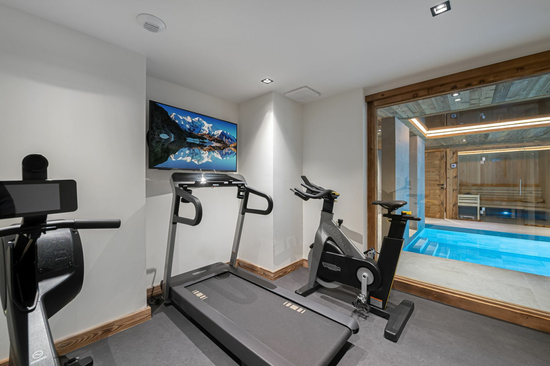 Courchevel 1550 Location Chalet Luxe Coupiet Salle De Sport 