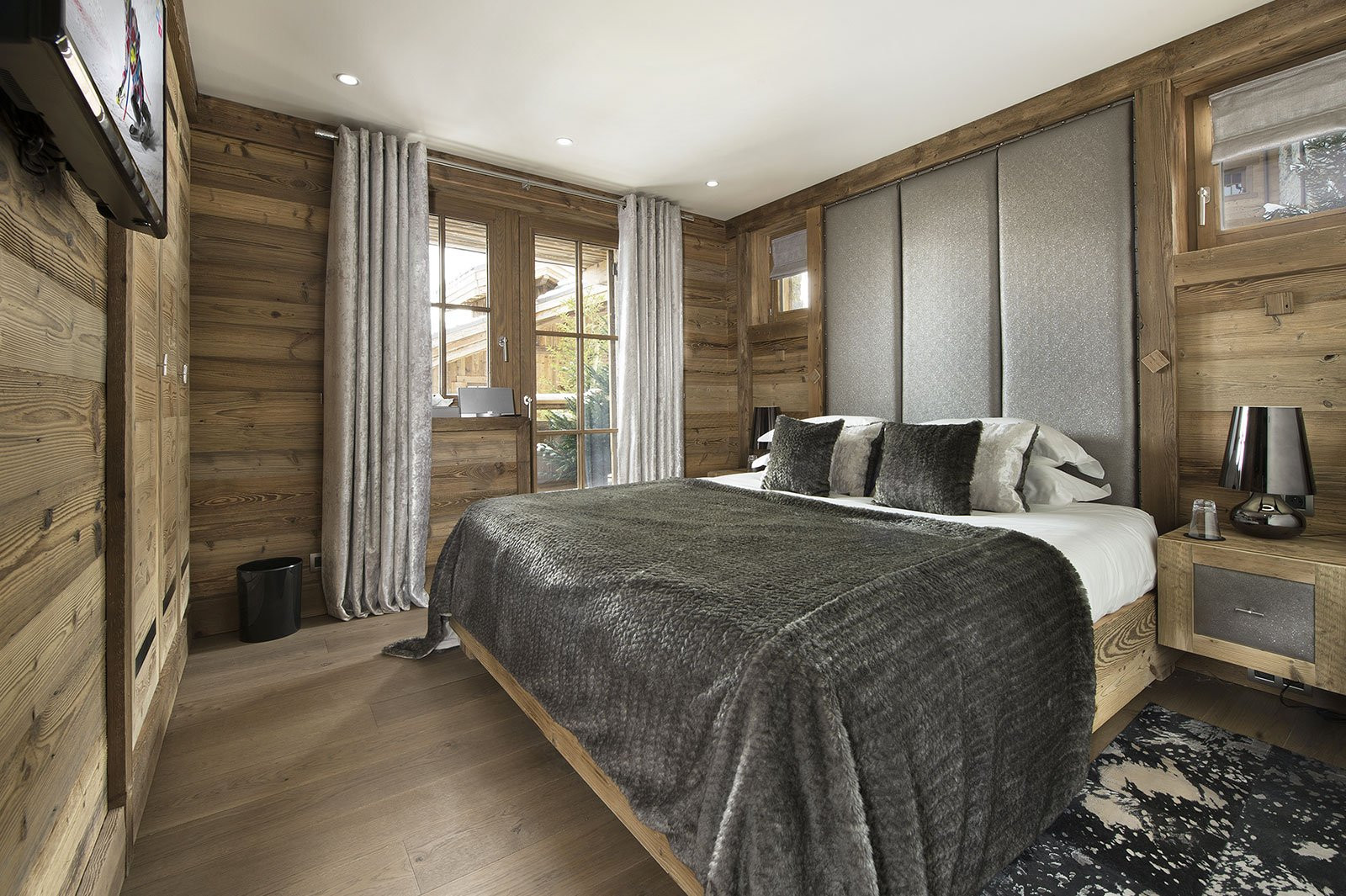 Courchevel 1550 Location Chalet Luxe Crocidolite Chambre 