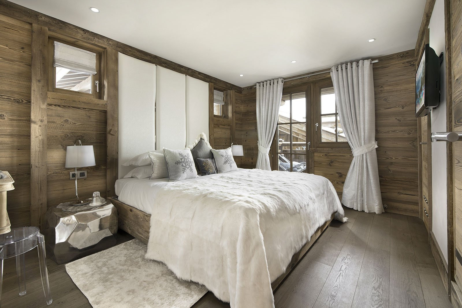 Courchevel 1550 Location Chalet Luxe Crocidolite Chambre 3