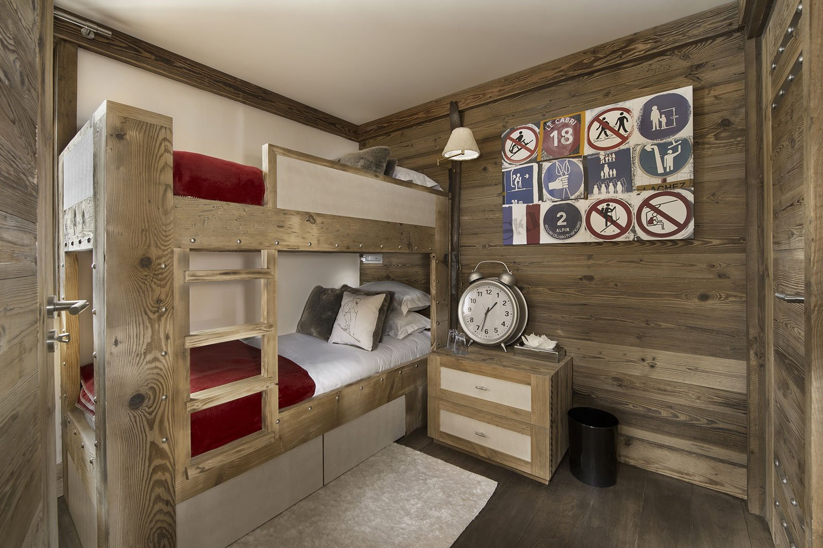 Courchevel 1550 Location Chalet Luxe Crocidolite Chambre 4