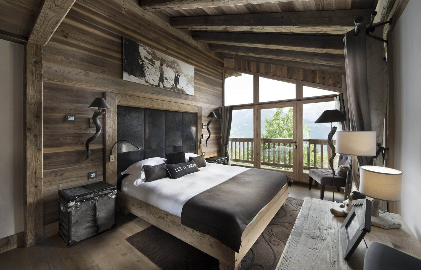 Courchevel 1550 Location Chalet Luxe Crown Of The Andes Chambre 
