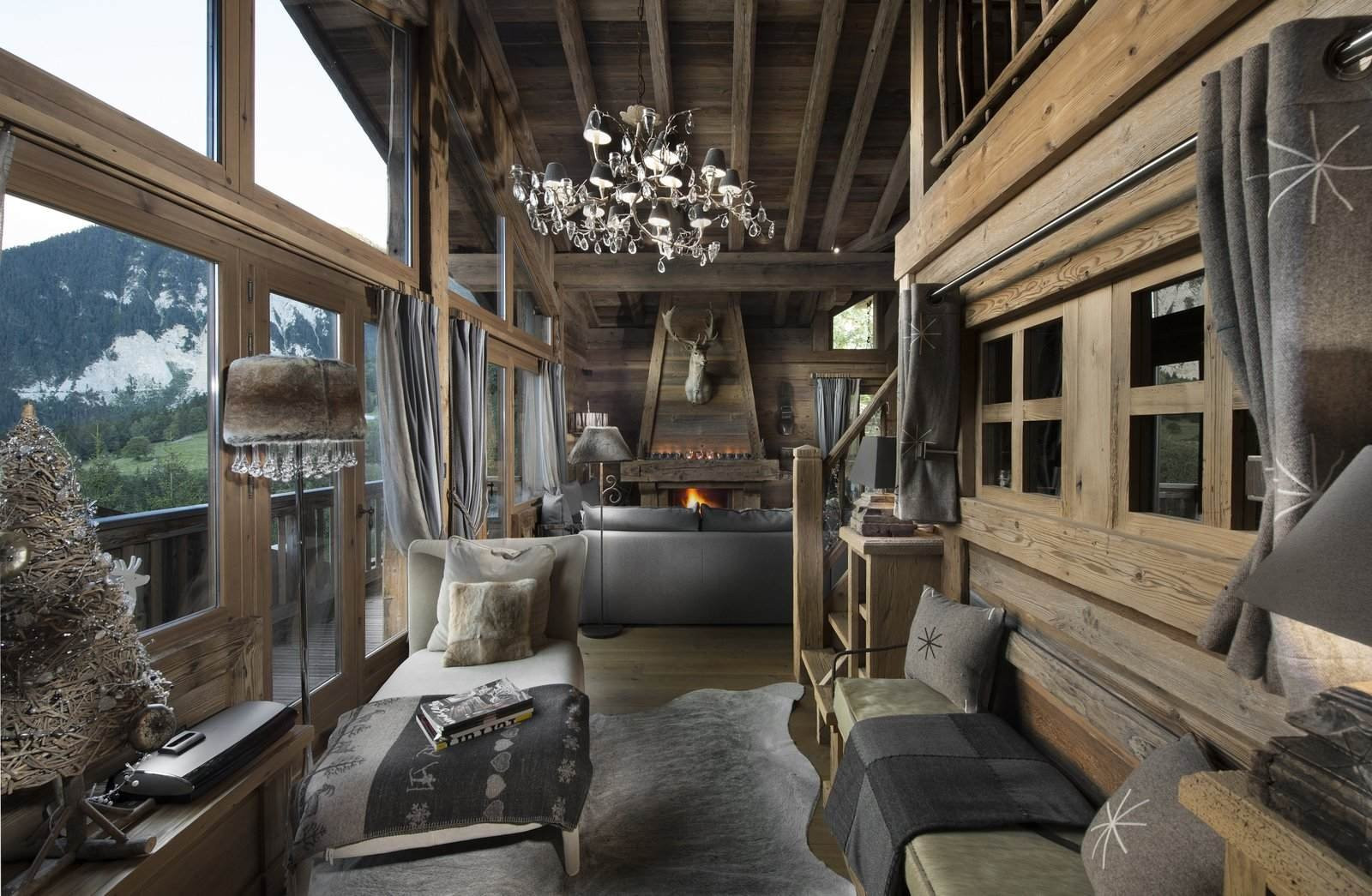 Courchevel 1550 Location Chalet Luxe Crown Of The Andes Salon 
