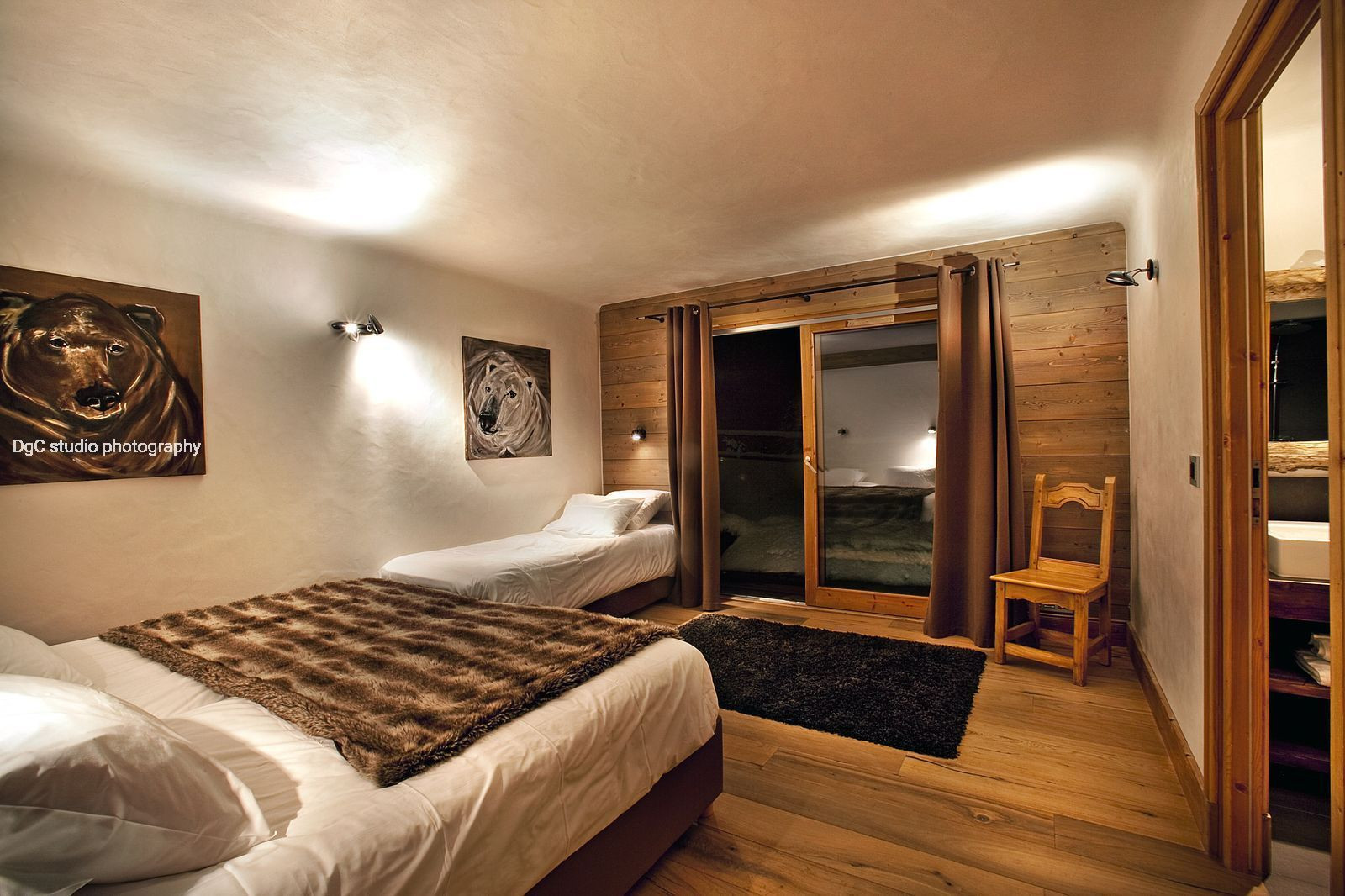 Courchevel 1550 Location Chalet Luxe Kan Jade Chambre 3