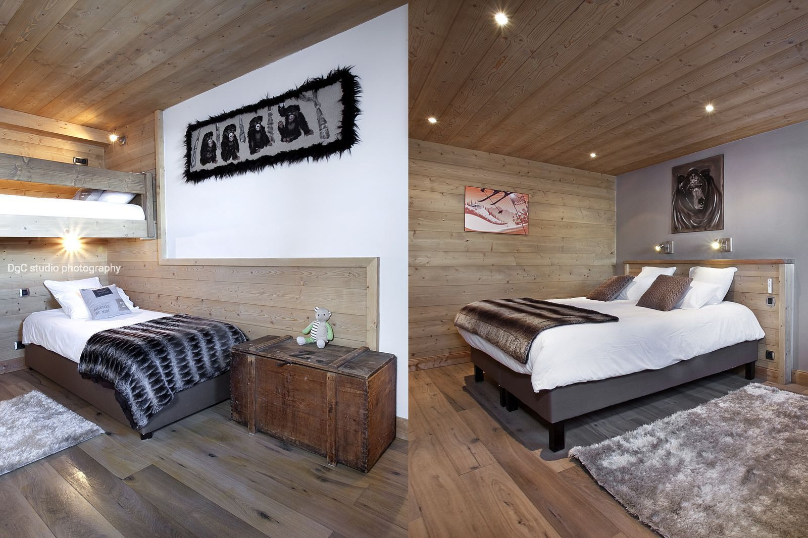 Courchevel 1550 Location Chalet Luxe Kand Chambre 3