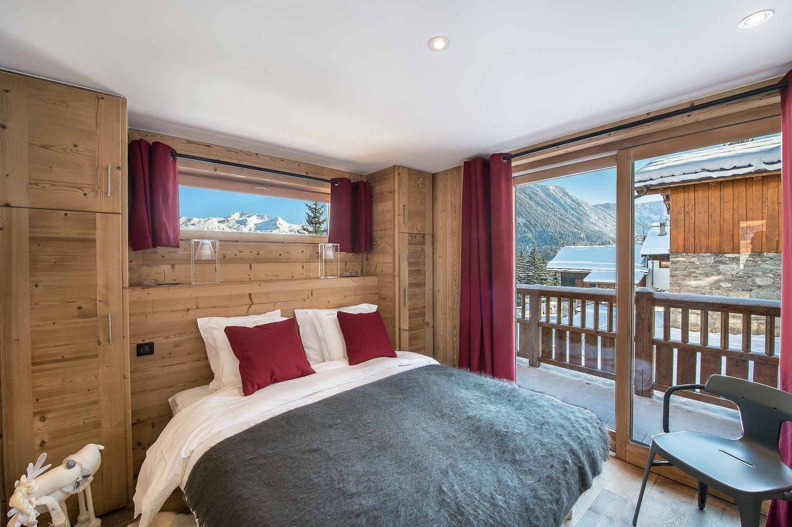 Courchevel 1550 Location Chalet Luxe Nibite Chambre 2