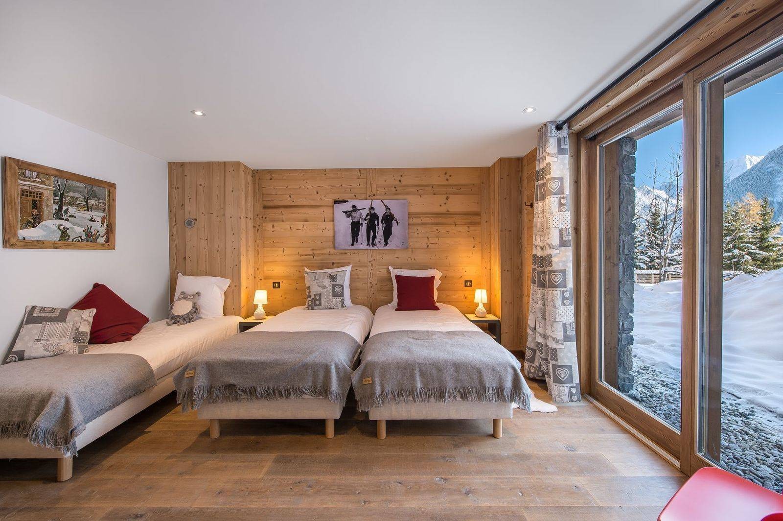 Courchevel 1550 Location Chalet Luxe Nibite Chambre 3